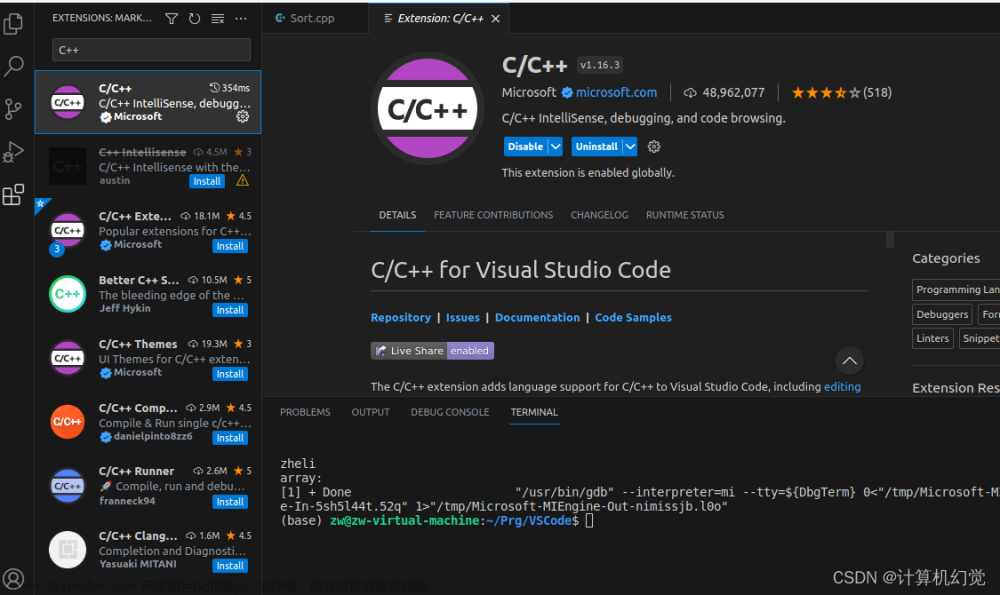 ubuntuvscode配置c++环境,环境安装与配置,ubuntu,linux,vscode