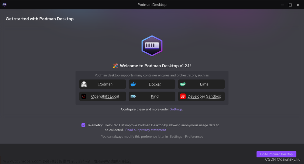 平替 Docker - 玩转容器新利器 Podman Desktop (视频),podman,docker,云原生,容器