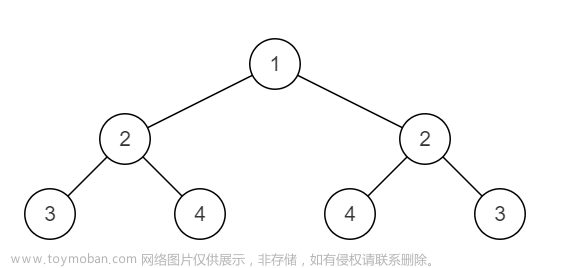 每日一题——对称的二叉树,算法,算法