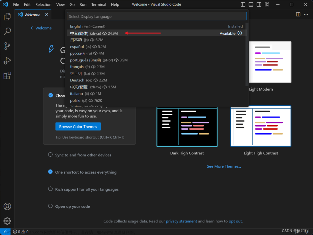 【Visual Studio Code】--- Win11 配置 VS Code 为中文 超详细,vscode,ide,编辑器