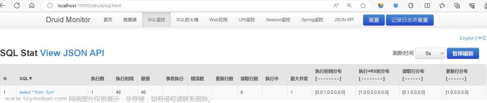 帶你了解SpringBoot---開啟Durid 監(jiān)控,SpringBoot,spring boot,sql,前端,java