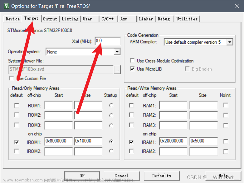 【学习日记】【FreeRTOS】FreeRTOS 移植到 STM32F103C8,RTOS,学习,stm32,嵌入式硬件,RTOS