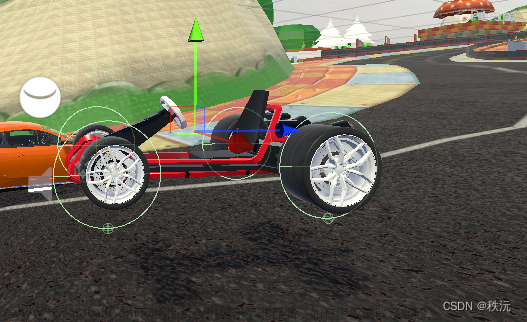 【Unity3D赛车游戏】【二】如何制作一个真实模拟的汽车,# unity简单游戏demo制作,游戏,汽车,unity,游戏引擎,游戏开发,c#