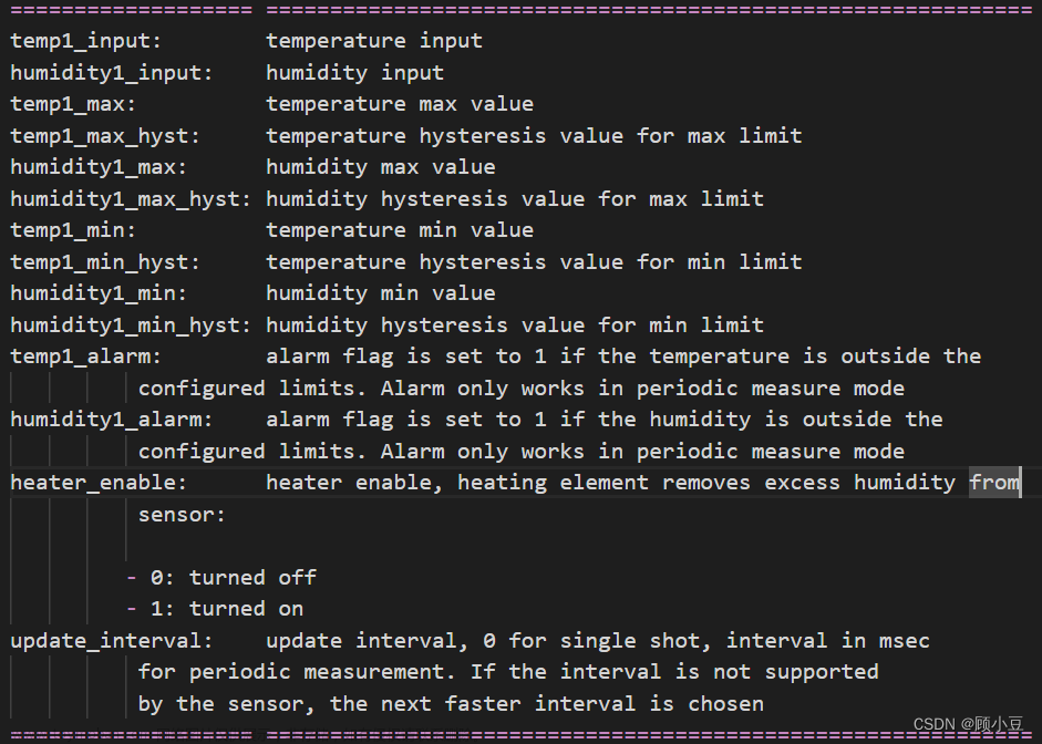 linux添加sht3x温湿度传感器驱动记录,Linux,linux,驱动,kernel