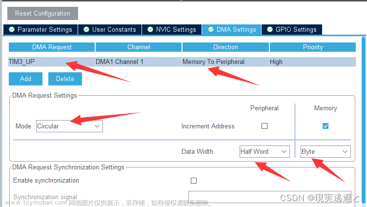 STM32G0 定时器PWM DMA输出驱动WS2812配置 LL库,stm32,嵌入式硬件