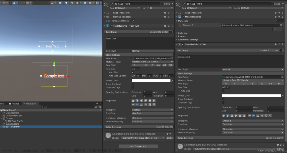 unity tmp,unity,材质,游戏引擎