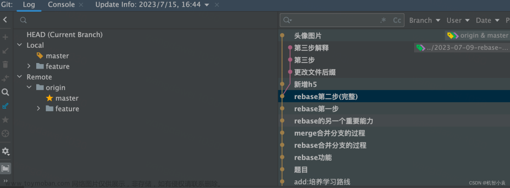 git rebase 合并提交,git应用,git