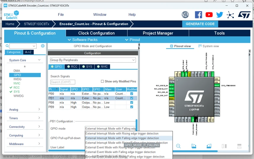 【STM32教程】第四章 STM32的外部中断EXTI,STM32F103开发,stm32,嵌入式硬件,单片机