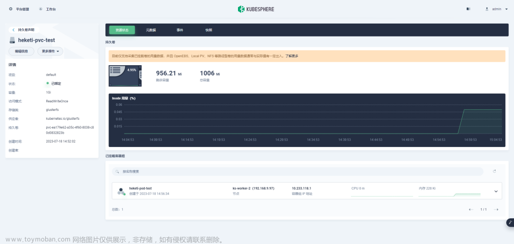 glusterfs k8s,k8s,容器平台,kubesphere,云计算