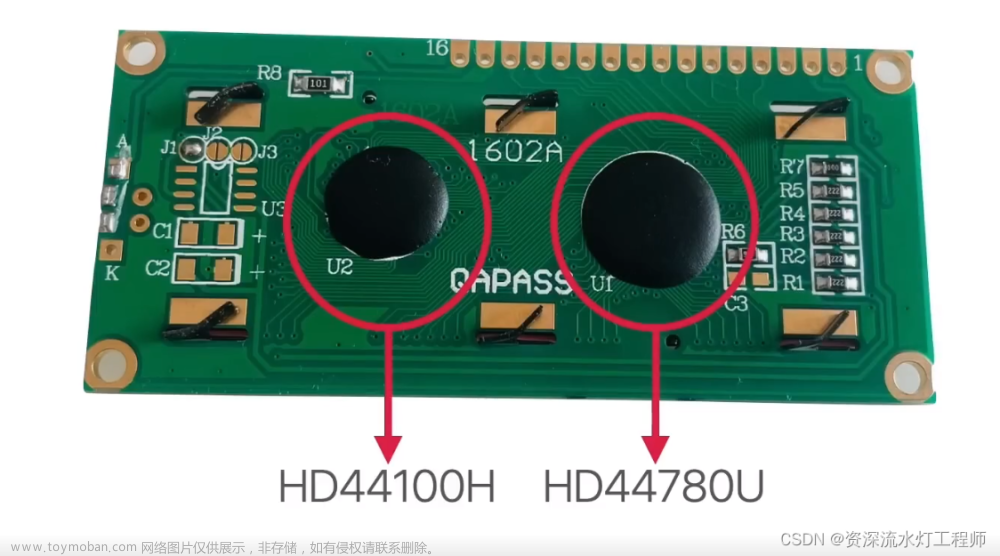 单片机C语言实例：18、LCD1602液晶显示,单片机项目,单片机,c语言,嵌入式硬件