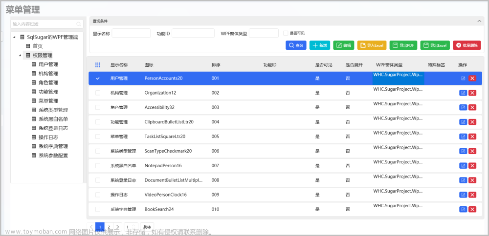 循序渐进介绍基于CommunityToolkit.Mvvm 和HandyControl的WPF应用端开发(7) -- 图标列表展示和选择处理