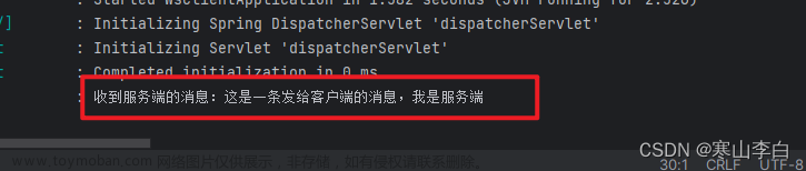 tomcat websocket 客户端,# Spring Boot 集成,工具,java,websocket,开发语言