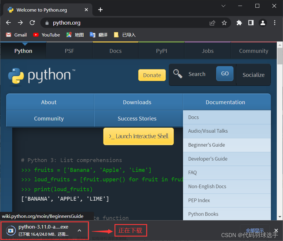 python3.11安装教程,python,开发语言