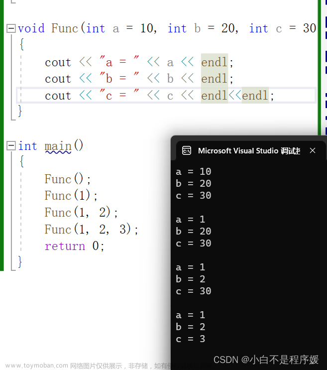 【C++初阶】关键字&命名空间&缺省函数&函数重载入门必看！！！超详解！！！,C++头疼记,c++,开发语言,c语言
