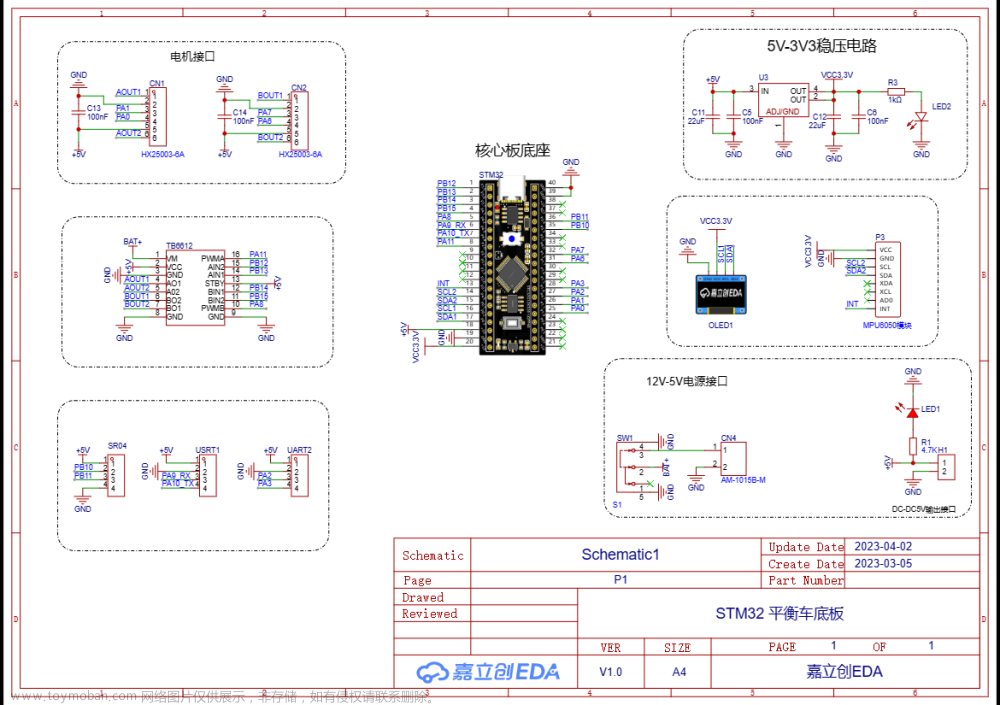 stm32智能平衡小车,单片机,stm32,嵌入式硬件