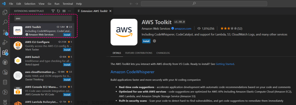 [ 云计算 | AWS ] AI 编程助手新势力 Amazon CodeWhisperer：优势功能及实用技巧,# 云计算入门与实践 - AWS,云计算,aws,人工智能,云平台