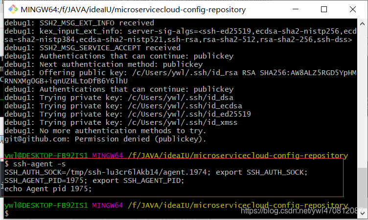 git@github.com: permission denied (publickey). fatal: could not read from re,開(kāi)發(fā)工具,git,github,ssh
