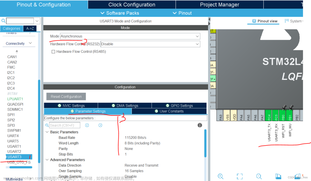 stm32wifi开发教程,STM32CubeIDE开发实践案例,stm32,arm,WIFI模块,usart通信,stm32cubeIDE