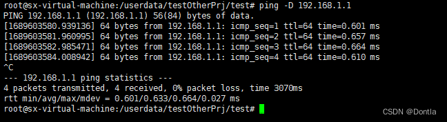 linux带源地址ping目的地址,网络编程,linux,linux,运维,服务器