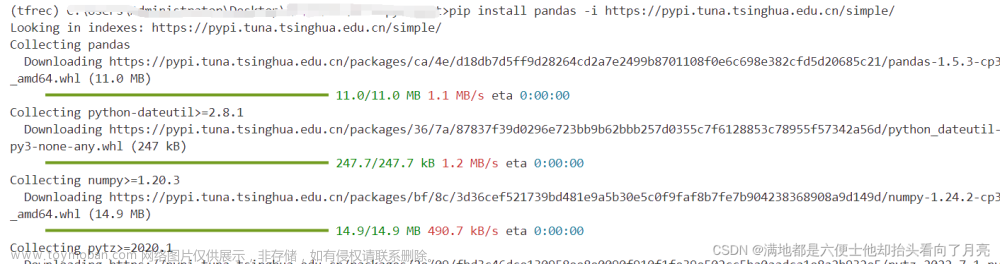 pip报错ERROR: Could not find a version that satisfies the requirement pandas (from versions: none)