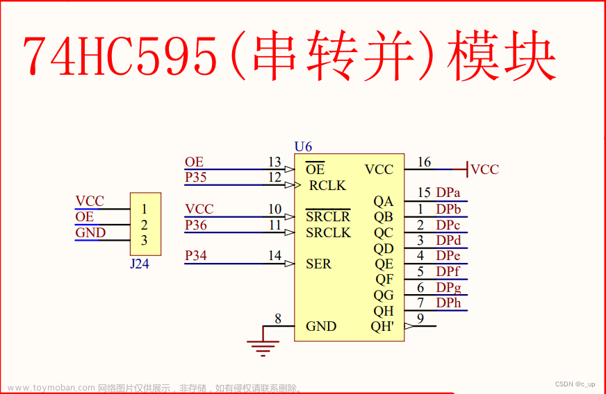 51单片机——LED点阵屏（显示滚动画面）