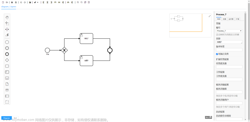 springboot集成Camunda，加前端bpmn页面流程编辑器