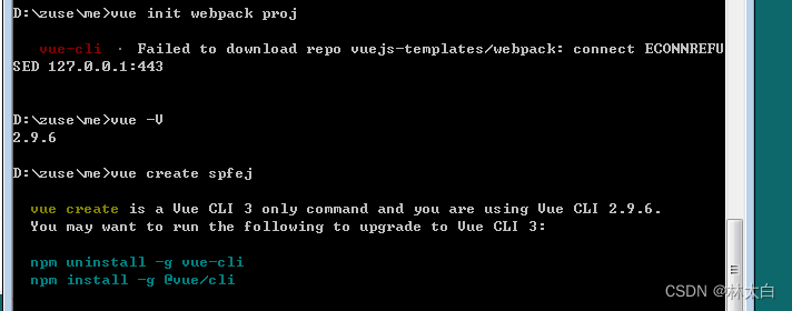 vue-cli 路 failed to download repo vuejs-templates/webpack: connect etimedou,常見(jiàn)問(wèn)題,Vue,vue.js,webpack,前端