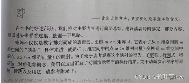 线性代数基础知识,程序员的数学,线性代数