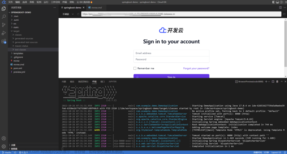 java 云ide,学习与生活,ide,ssh,前端,云IDE