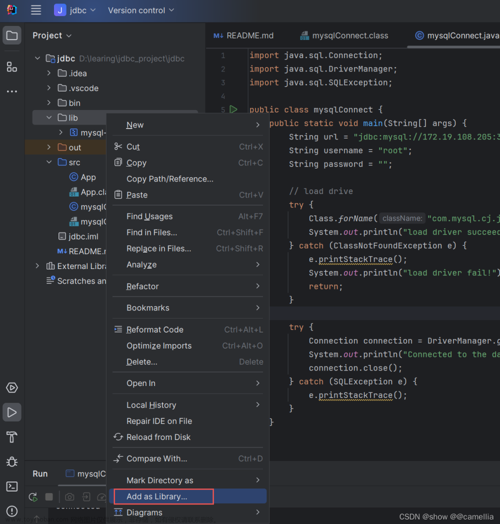 IntelliJ IDEA Java 连接 mysql 配置（附完整 demo）,Java,java,intellij-idea,mysql