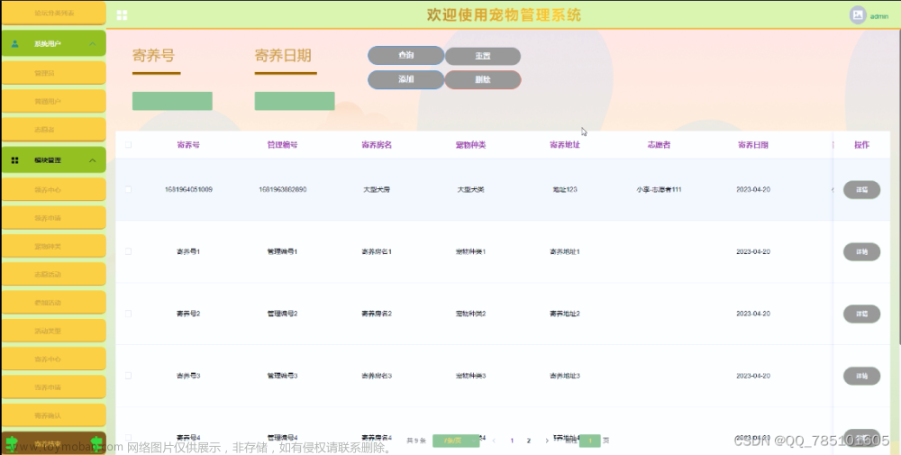 基于SSM的宠物管理系统--56932（免费领源码）可做计算机毕业设计JAVA、PHP、爬虫、APP、小程序、C#、C++、python、数据可视化、大数据、全套文案,宠物,java,php,python,spring boot,spring cloud,mysql