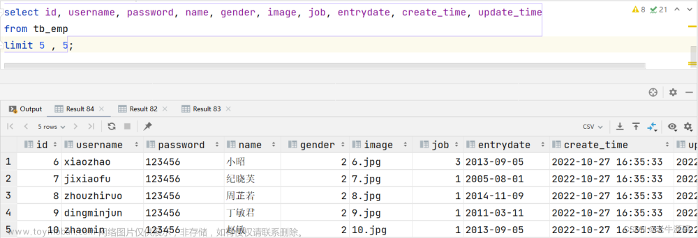 【JaveWeb教程】（20） MySQL数据库开发之 基本查询、条件查询、聚合函数、分组查询、排序查询、分页查询 详细代码示例讲解,# 15天学会JavaWeb开发,MySQL教程,mysql,数据库开发,oracle