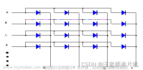 led点阵硬件设计,51单片机,课程设计,51单片机,嵌入式硬件,单片机,python,java,php