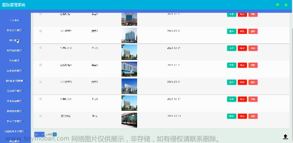 基于Java SSM框架实现医院管理系统项目【项目源码】计算机毕业设计,项目实践,java,课程设计,毕业设计,网页设计,spring,项目源码,医院管理系统