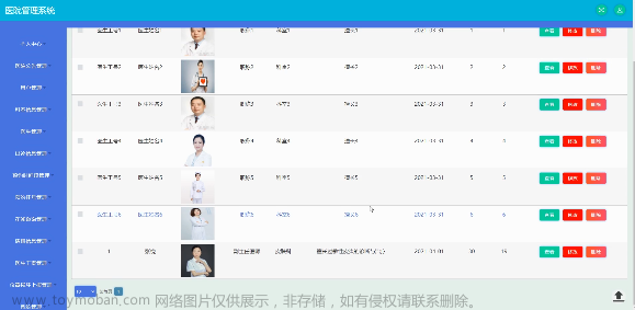 基于Java SSM框架实现医院管理系统项目【项目源码】计算机毕业设计,项目实践,java,课程设计,毕业设计,网页设计,spring,项目源码,医院管理系统