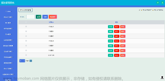 基于Java SSM框架实现医院管理系统项目【项目源码】计算机毕业设计,项目实践,java,课程设计,毕业设计,网页设计,spring,项目源码,医院管理系统