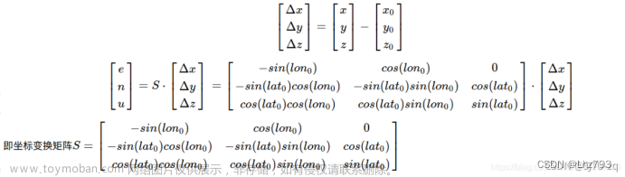 ecef坐标系,unity,学习,几何学