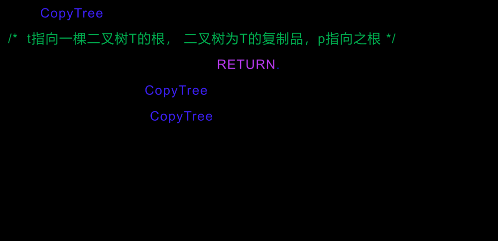 【数据结构】树与二叉树（十三）：递归复制二叉树（算法CopyTree）,数据结构,数据结构,算法,二叉树,递归,c语言