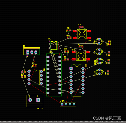 立创eda怎么隐藏地线,# PCB设计,单片机,stm32,嵌入式硬件