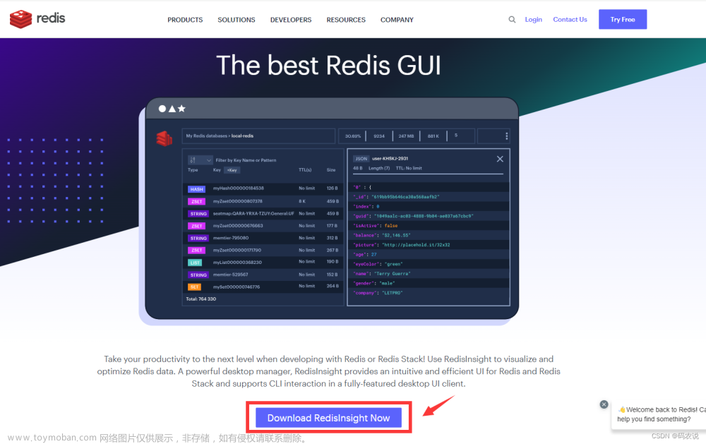 最好用的Redis客户端:RedisInsight安装部署教程, 官方亲儿子真香, 2种安装方式(包含Docker方式)， 超详细教程,应用中间件,# redis,redis,docker,数据库