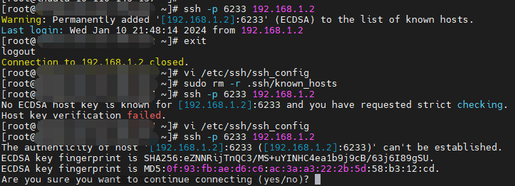 Linux 批量添加 known_hosts,linux,Linux,ssh