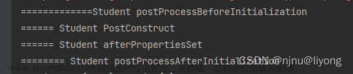 Spring-BeanPostProcessor PostConstruct init InitializingBean 执行顺序