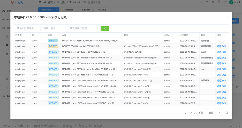 一个 web版linux、数据库、redis、mongo统一管理操作平台,devops,数据库,前端,linux