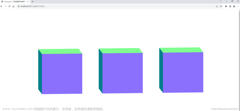 three.js从入门到精通系列教程002 - three.js正交相机OrthographicCamera