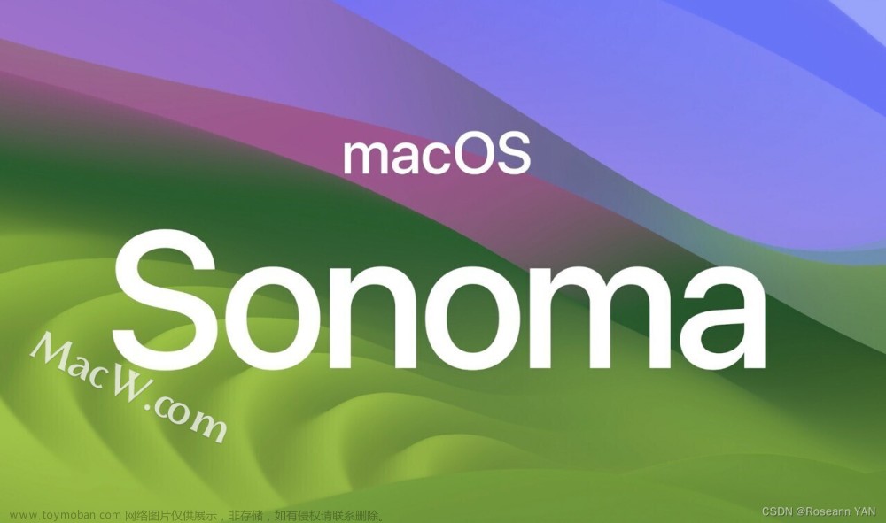 macOS 14 Sonoma(苹果电脑系统) pkg完整安装包14.2.1正式版