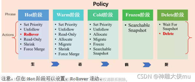 es索引生命周期管理,elasticsearch,elasticsearch,大数据