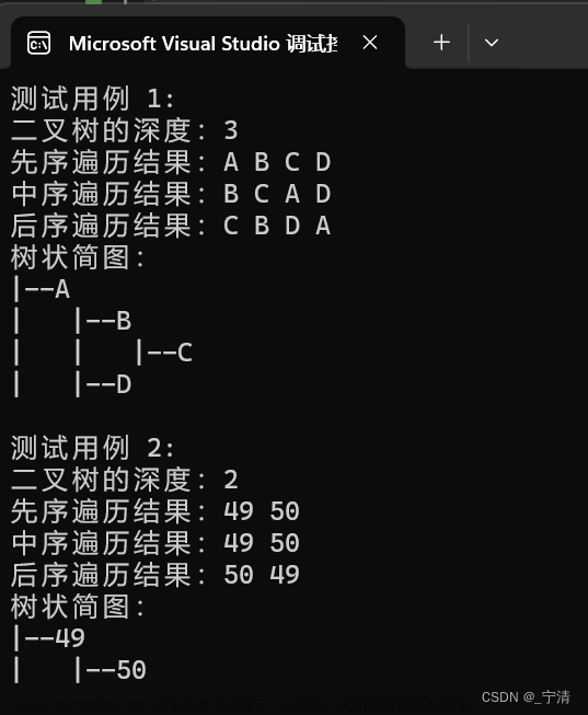 数据结构实验4：二叉树的基本操作,数据结构实验课,数据结构,算法,c语言,c++