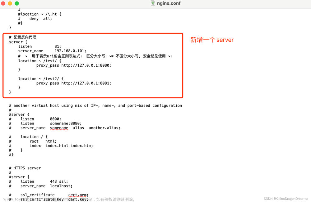 Nginx配置反向代理实例二,# Nginx,nginx