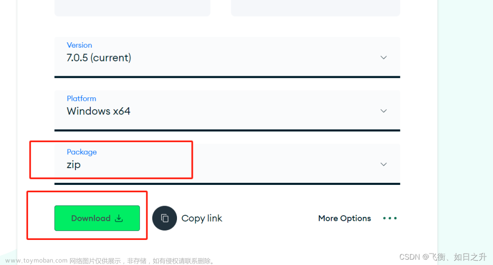 node 第二十二天 mongoDB最新版7.x安装教程