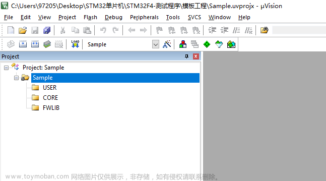 STM32F4系列单片机库函数模板工程创建,STM32,stm32,嵌入式硬件,单片机